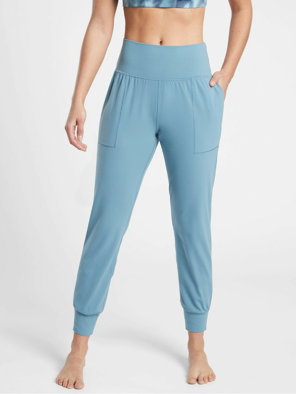 Athleta Salutation Jogger in Powervita slate Blue Size XS